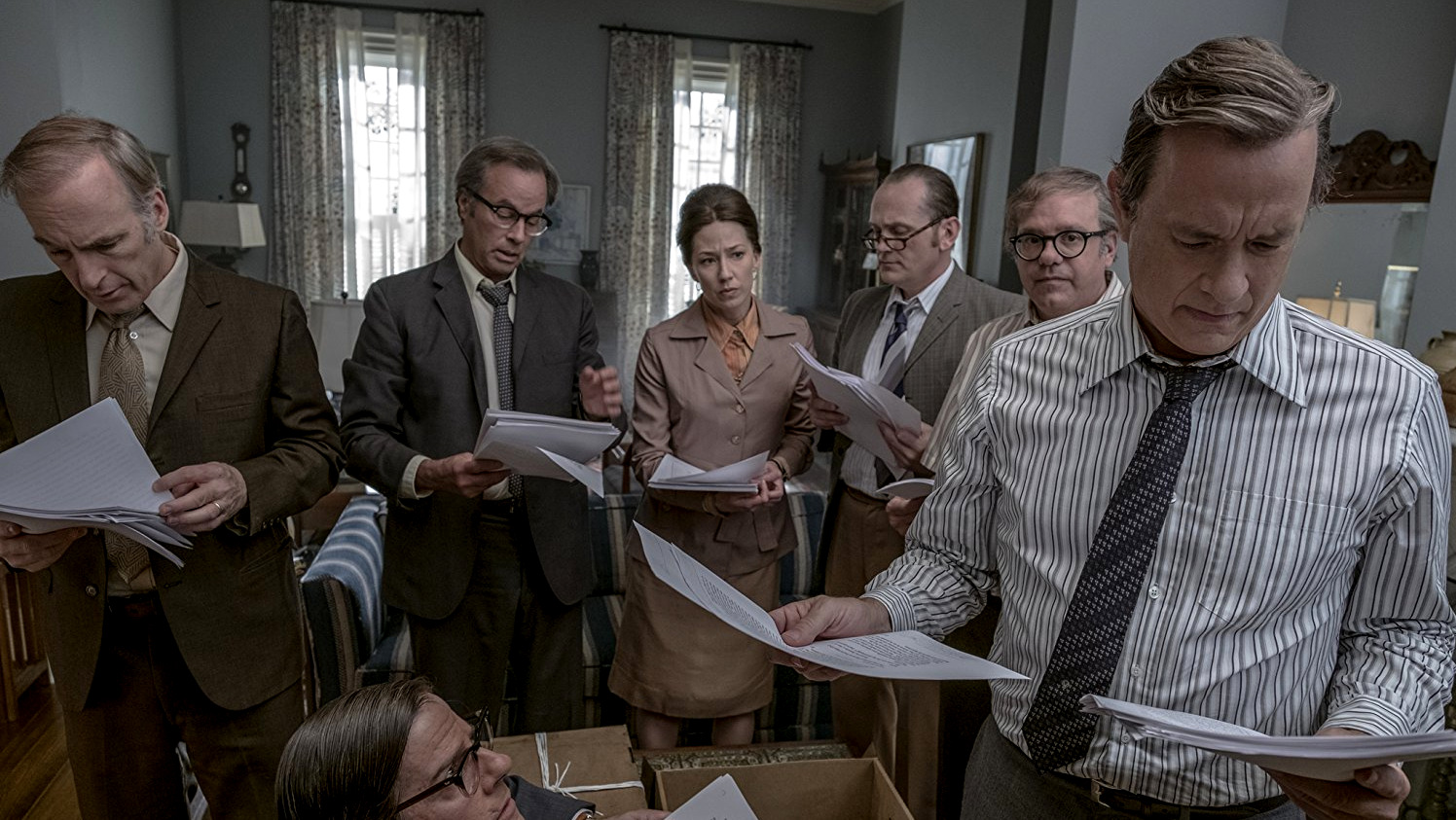 A screenshot from Steven Spielberg's film, 'The Post'.