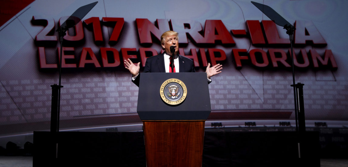 Normalizing Guns: Trump and the NRA See Opportunity in Tragedy