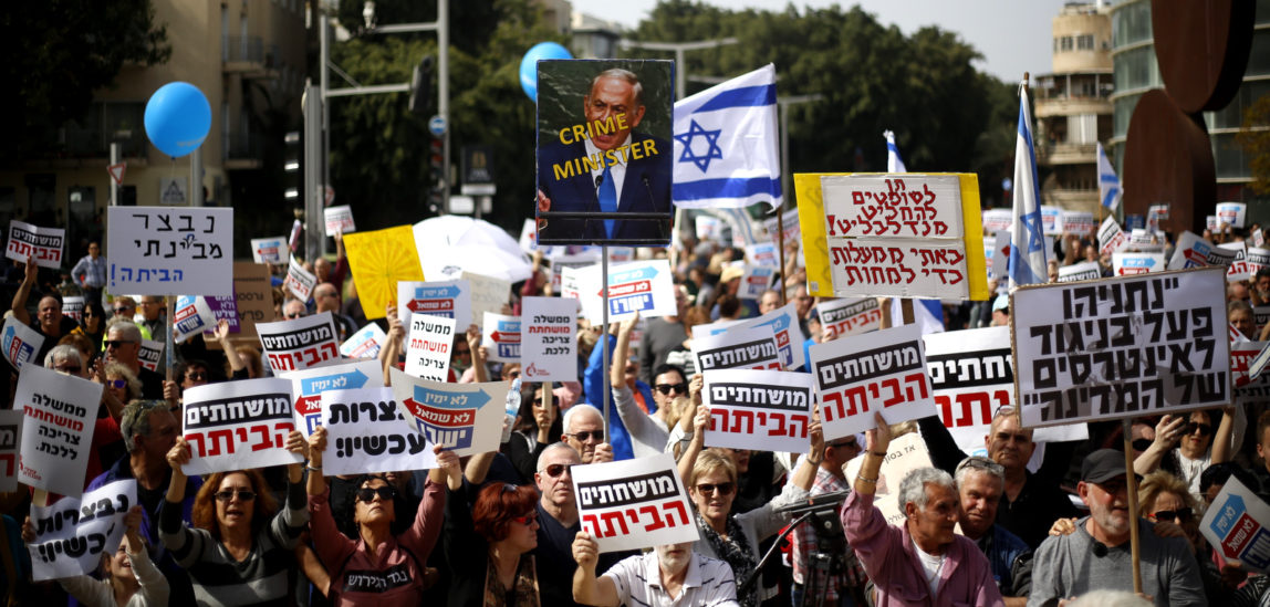 Netanyahu Corruption Case: Bibi Skates on Genocide, Trips on Graft