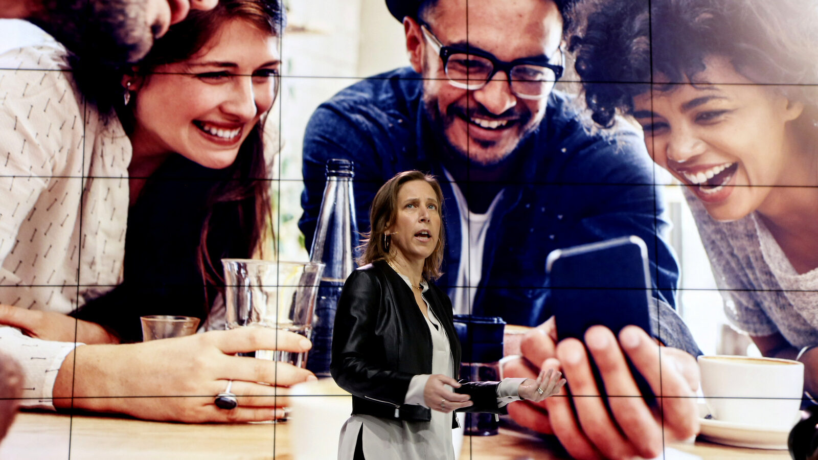 YouTube CEO Susan Wojcicki, speaks during the introduction of YouTube TV at YouTube Space LA in Los Angeles, Feb. 28, 2017. (AP/Reed Saxon)