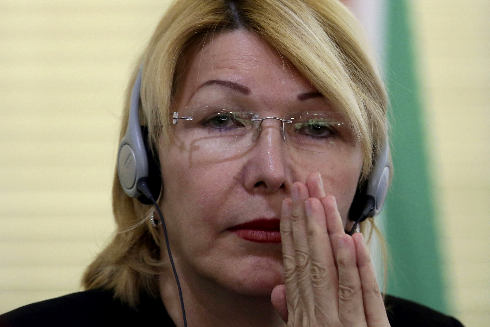 Venezuela's ousted Chief Prosecutor Luisa Ortega Diaz attends a meeting of Mercosur trade bloc prosecutors, in Brasilia, Brazil, Aug. 23, 2017. (AP/Eraldo Peres)