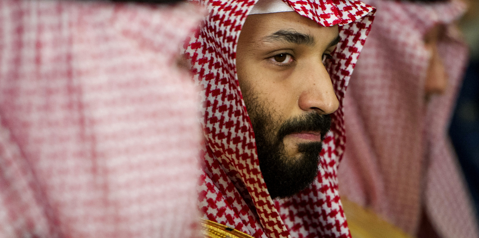 Saudi Crown Prince Mohammed bin Salman meets with Defense Secretary Jim Mattis at the Pentagon in Washington, March 22, 2018. (AP/Cliff Owen)