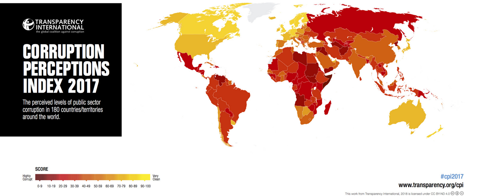 2017 Corruption Index