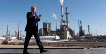 President Donald Trump pitches his Tax Cuts and Jobs Act at the Andeavor oil refinery in North Dakota on September 6th, 2017. (Photo: WhiteHouse.gov)