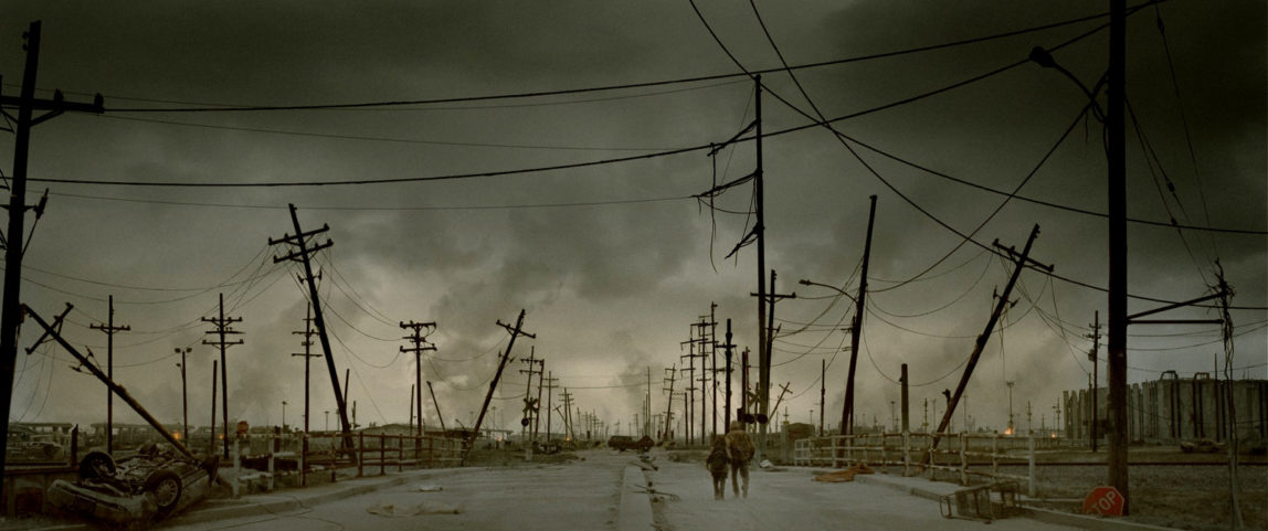 A still from the 2009 film, The Road, based on Cormac McCarthy’s novel of the same name.