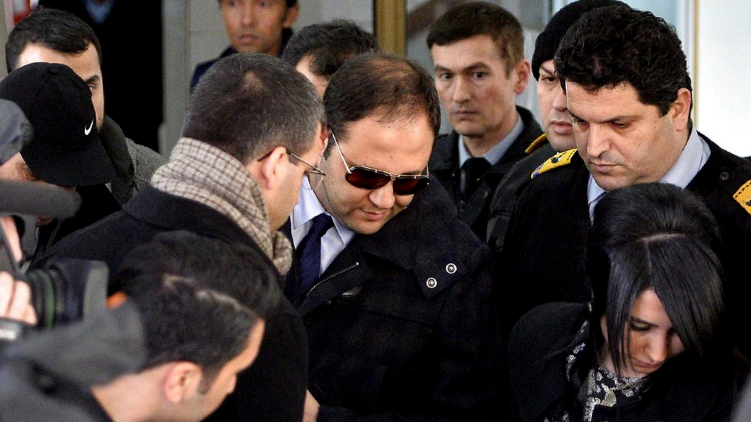 Turkish police arrest Baris Gule, the son of domestic minister Muammer Guler in connection with a major corruption case. (Photo: Atilgan Özdil/Berlingske)