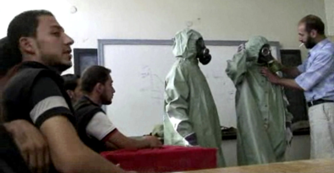 Russia Claims ‘White Helmets’ Staged Syria Chemical Attack