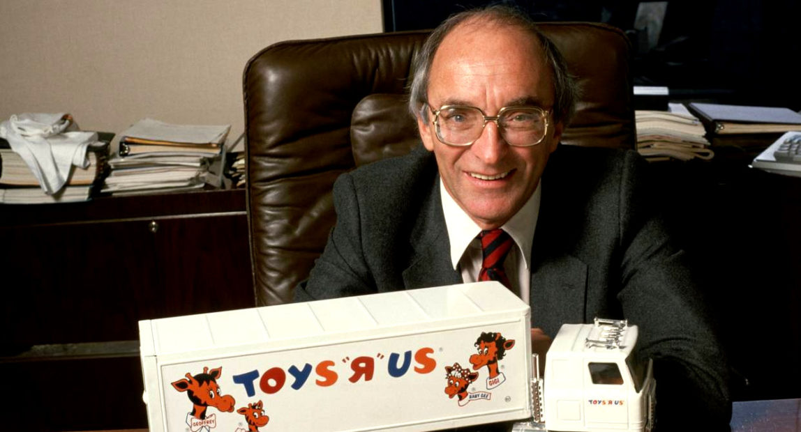 Charles Lazarus, the founder and former chair of Toy R Us.