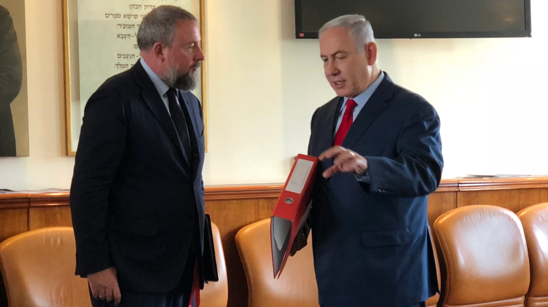 Shane Smith Interviews Benjamin Netanyahu: VICE News Tonight/ (Screenshot)