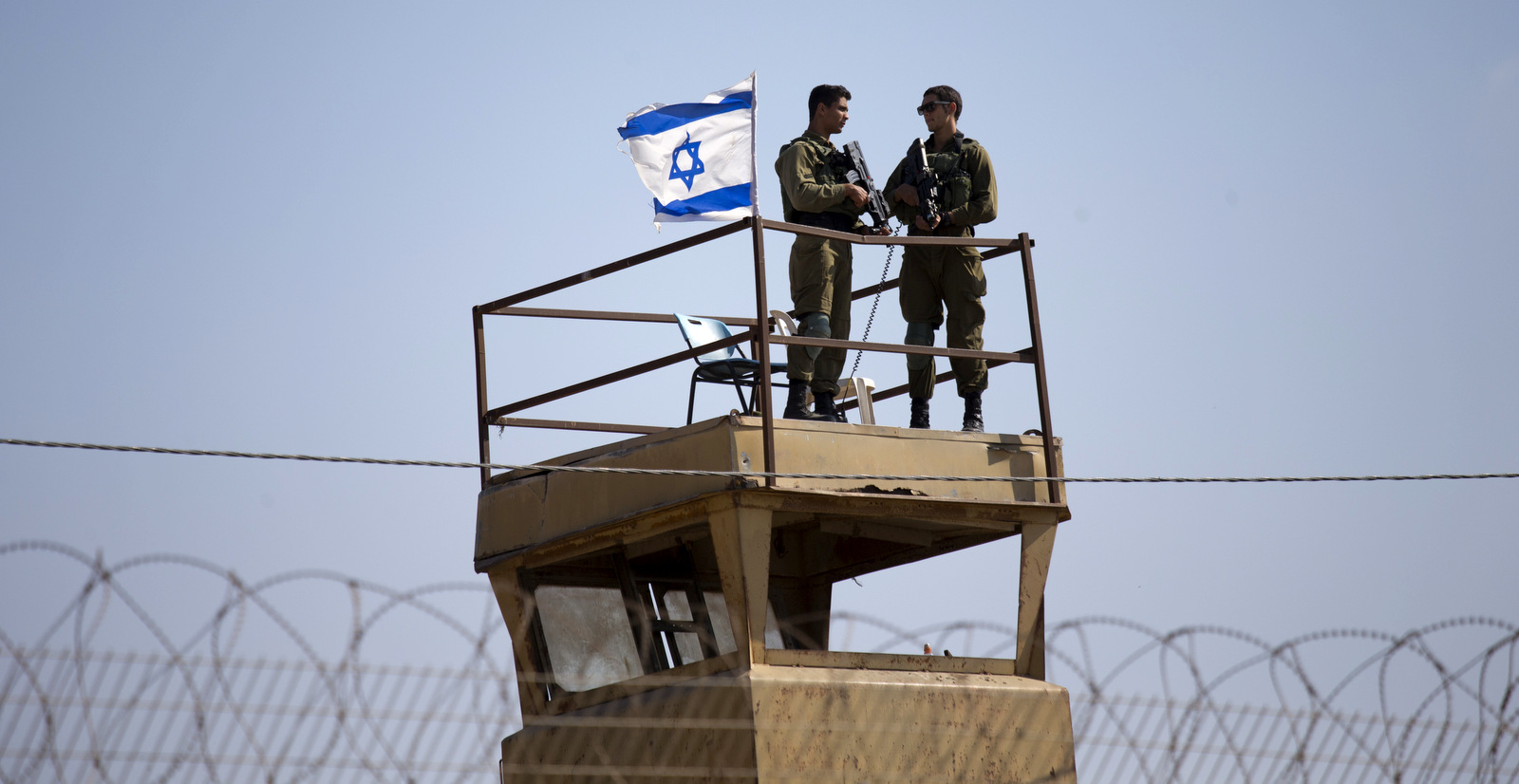 Israel Snipers Train Their Weapons On International Press