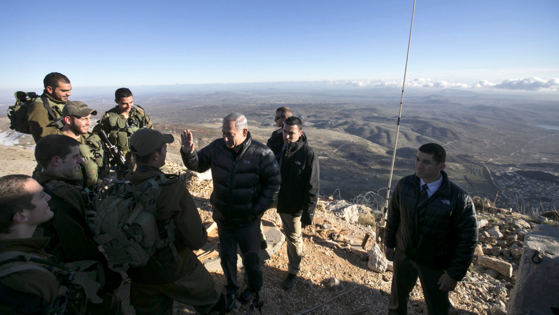 With Oil, Water and Iran as Targets, US on Brink of Recognizing Israeli Sovereignty Over Golan Heights