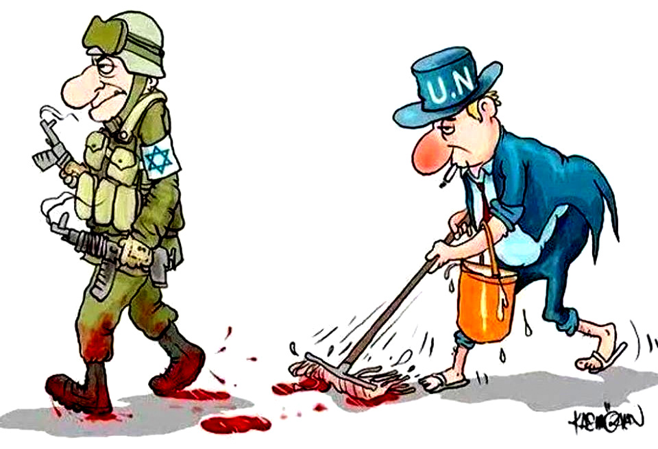 Israel United Nations Cartoon