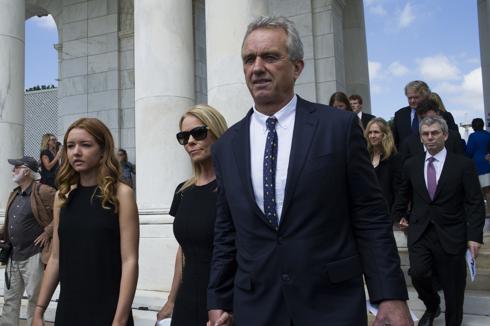 Robert F. Kennedy, Jr. arrives for the Celebration of the Life of Robert F. Kennedy at Arlington National Cemetery, June 6, 2018. Cliff Owen | AP