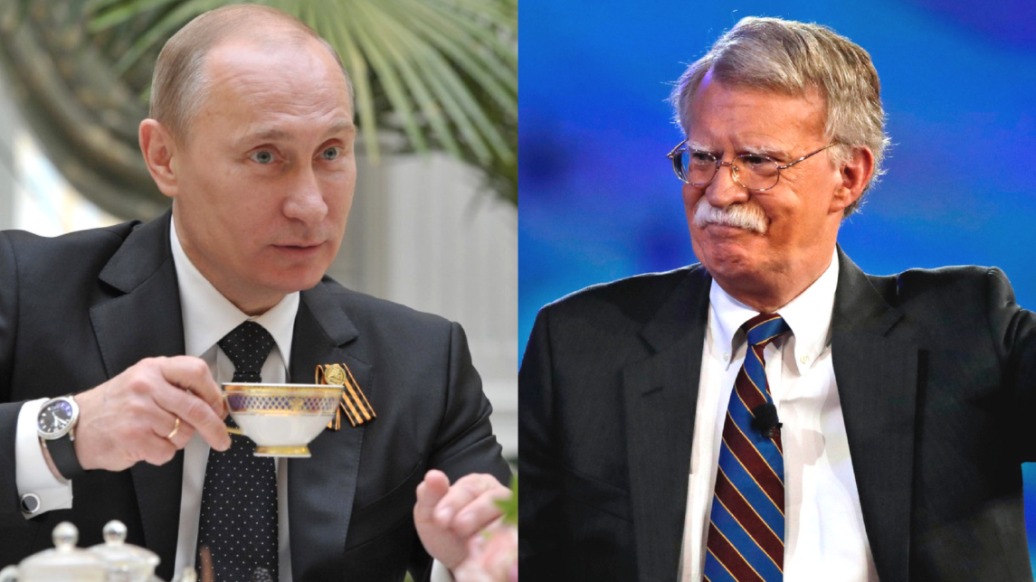 Vladimir Putin and John Bolton Meet in Preparation for Presidential Summit
