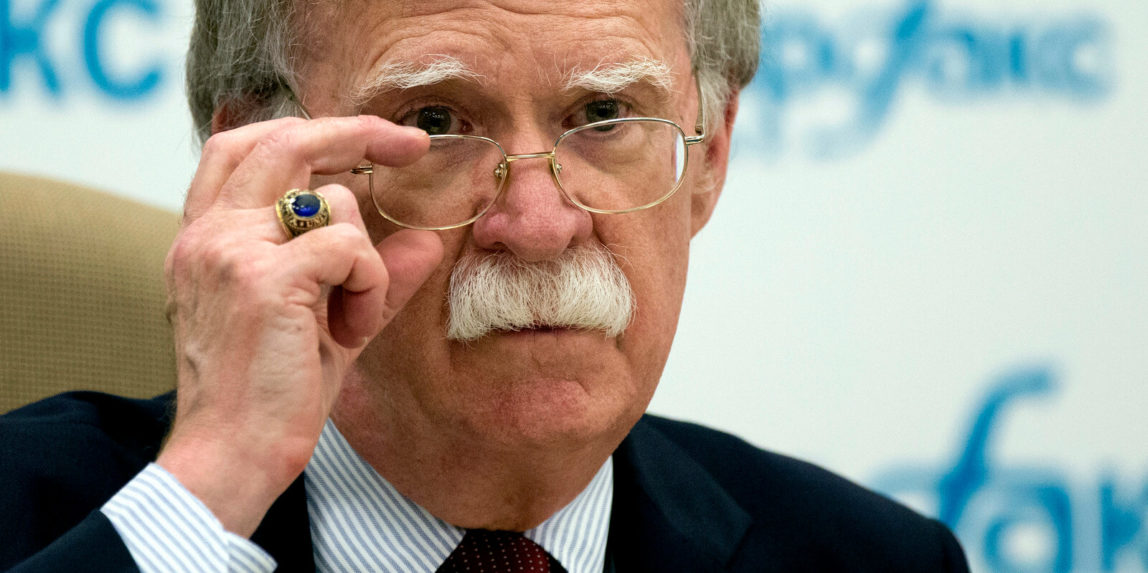 bolton warns assad