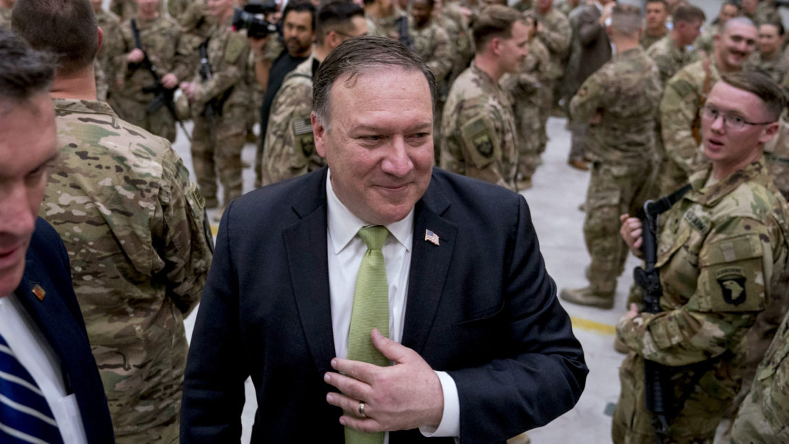 Mike Pompeo Has a Hard Time Kicking Old Habits