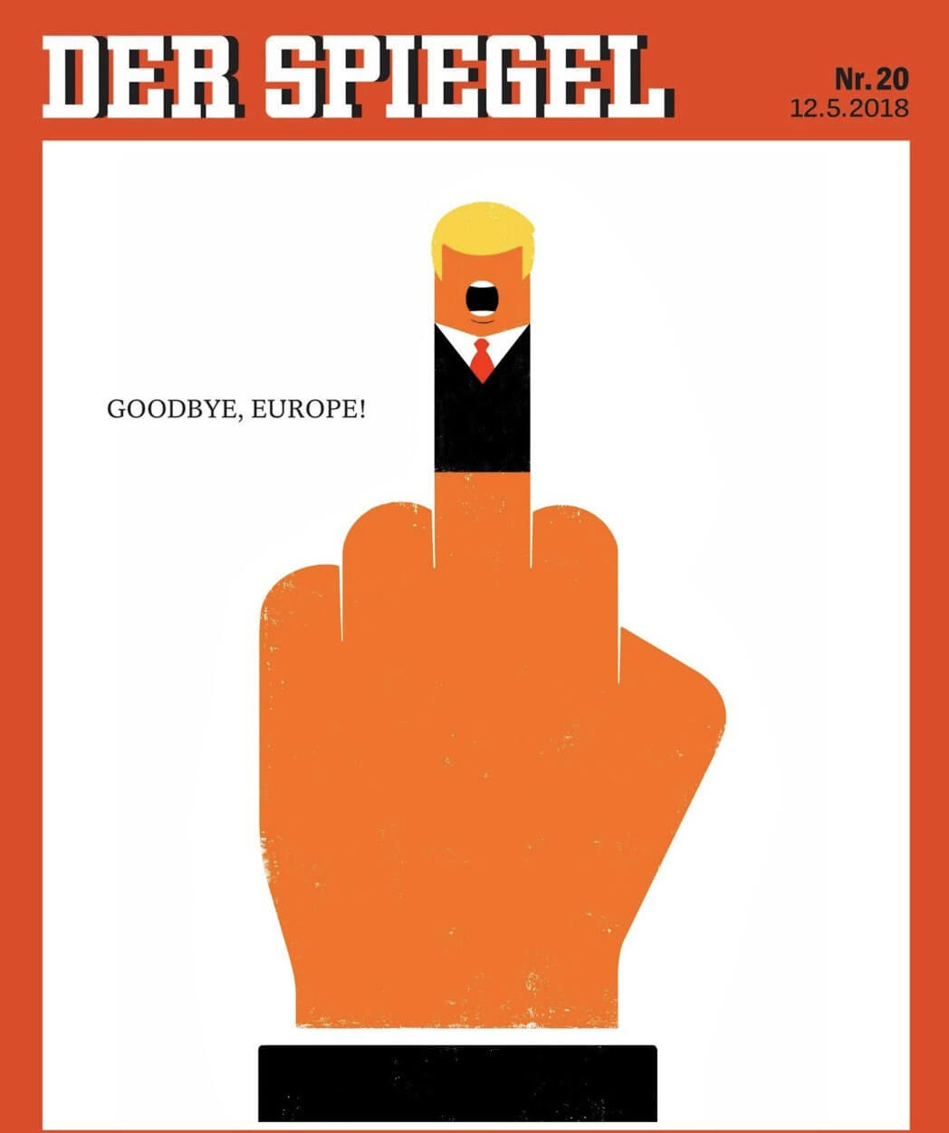Der Spiegel Trump Cover