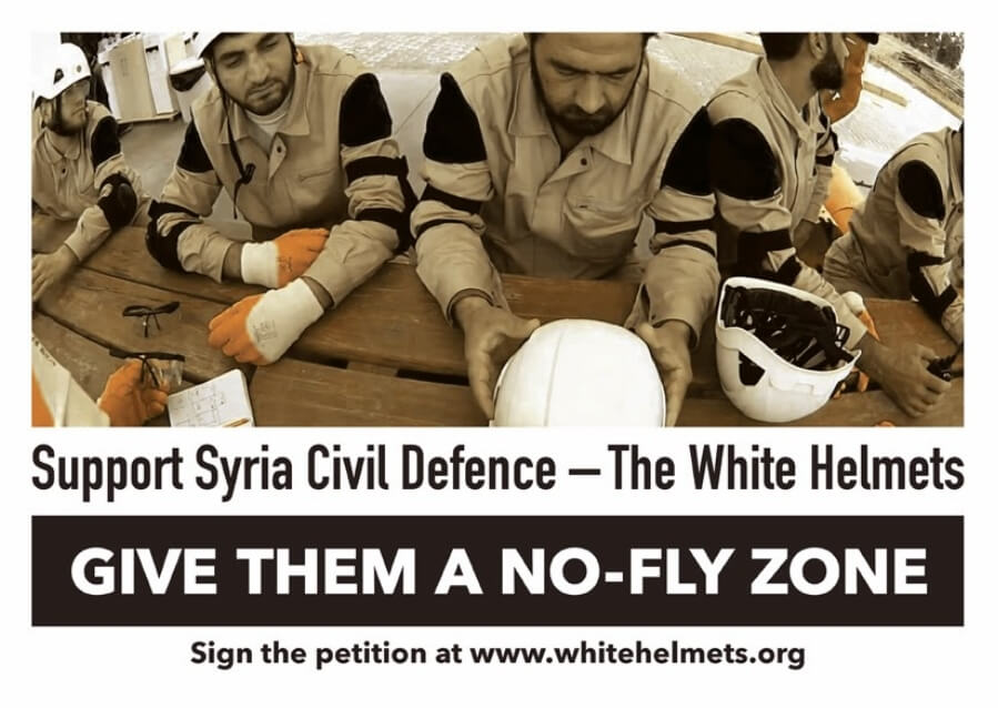 White Helmets No Fly Zone