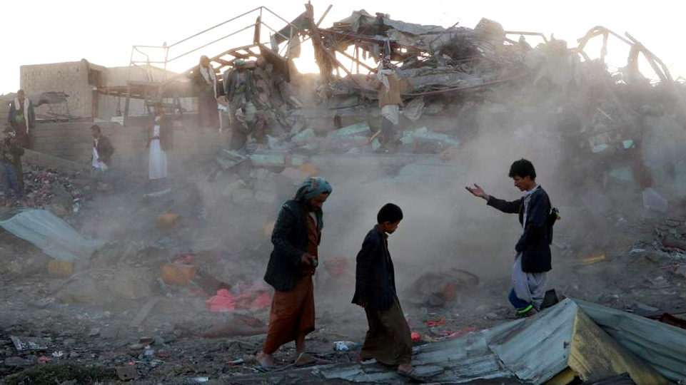 Saudi Coalition Steps Up Yemen Offensive with Airstrikes, Kidnapping and Cluster Bombs