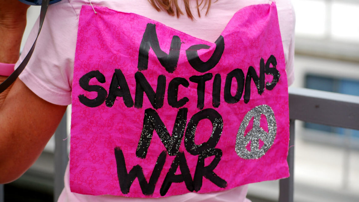 No Sanctions No War, Code Pink