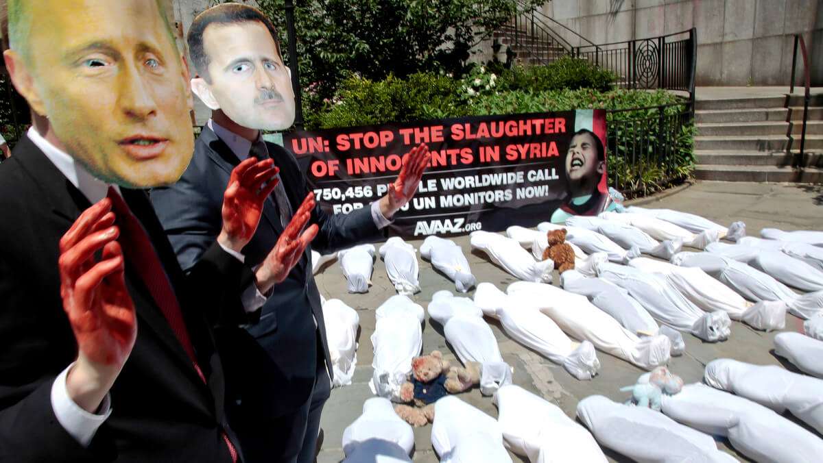 Syria Protest Avaaz 
