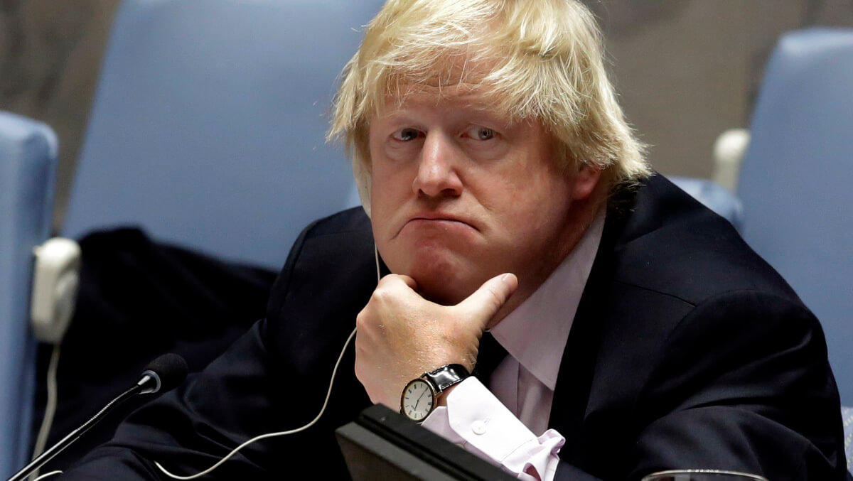 Britain's Foreign Minister Boris Johnson Africa