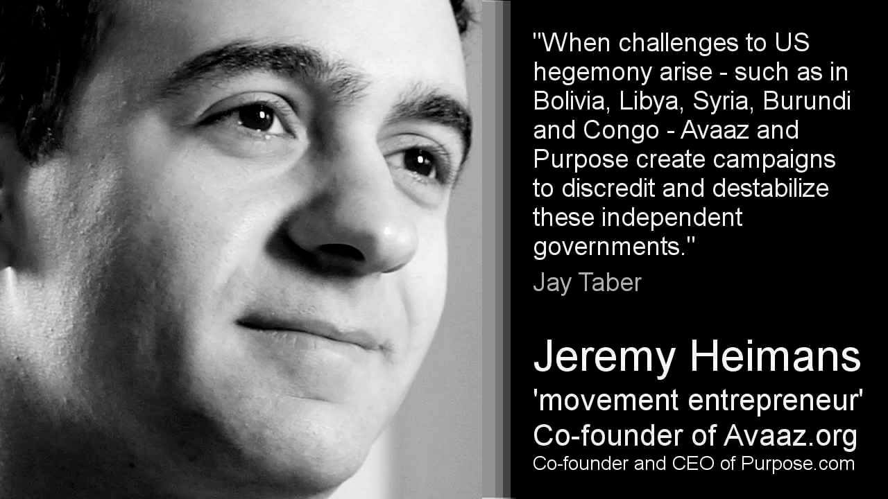 Jeremy Heimans Avaaz