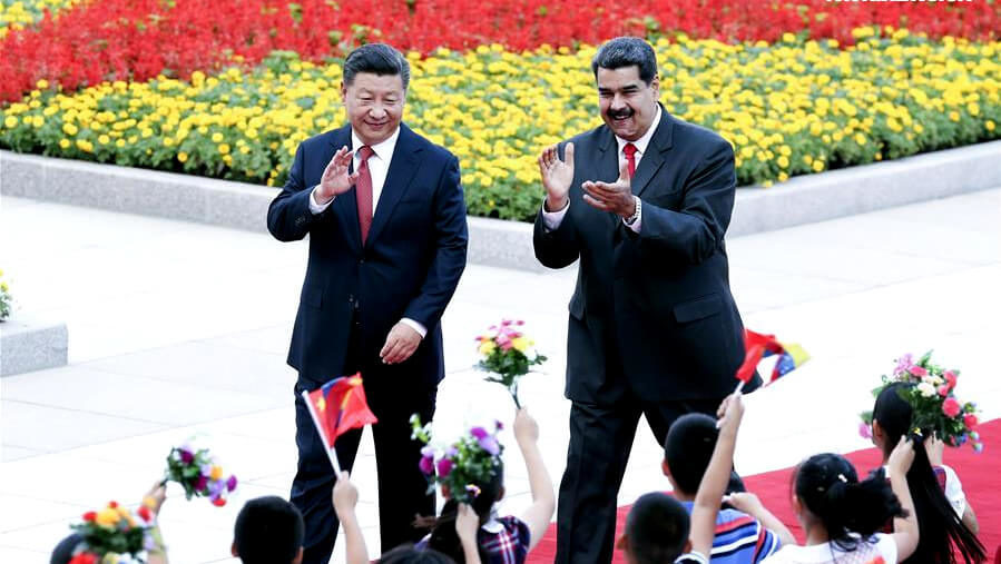 马杜罗的北京之行震惊了美国策划委内瑞拉的孤立