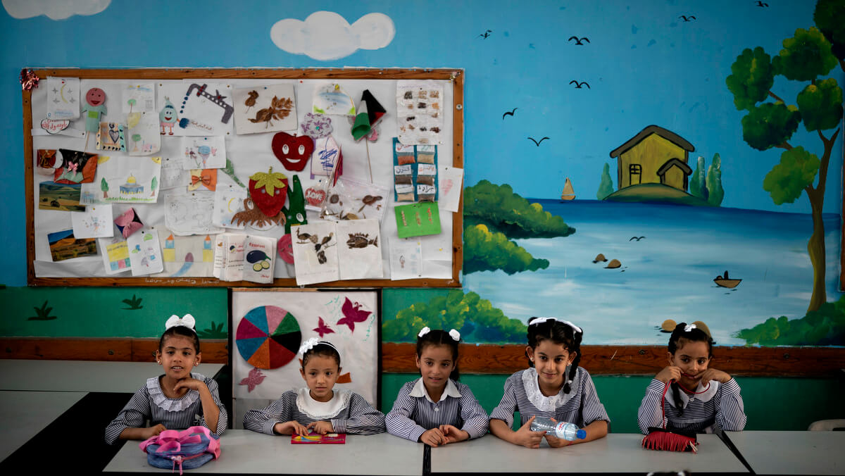  UNRWA classroom Gaza