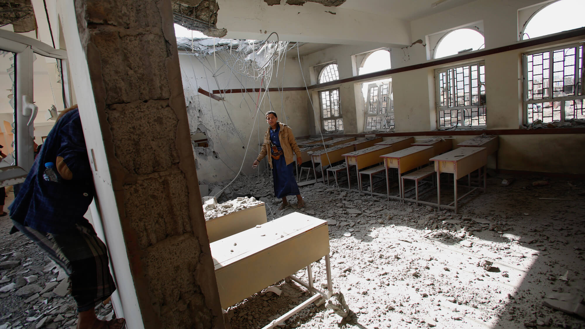 Yemen Saudi War Children School