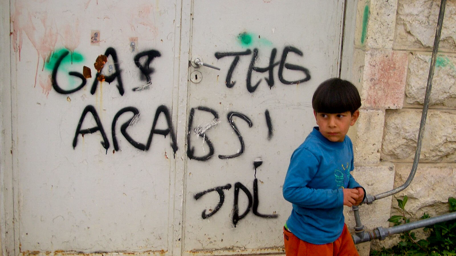 Israel settler graffiti