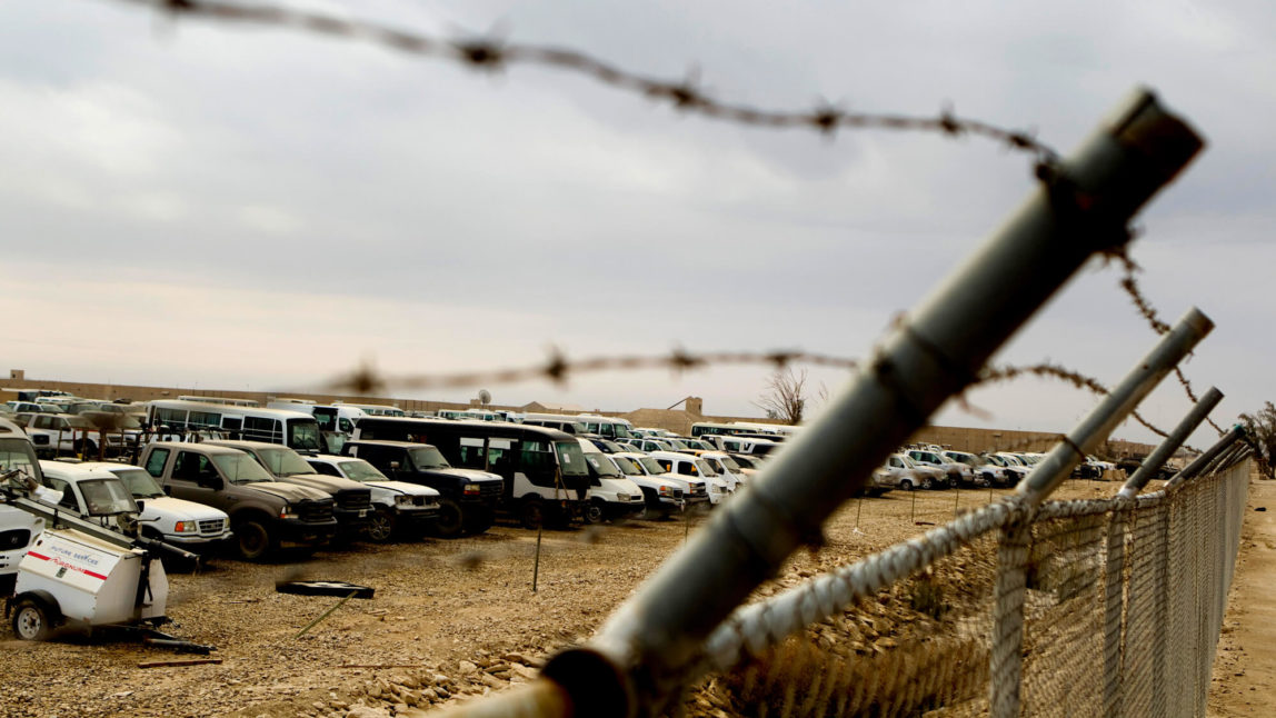 Lawsuit: US Military Contractor DynCorp Accused of “Enslaving” American Employees in Kuwaiti Tent Cities