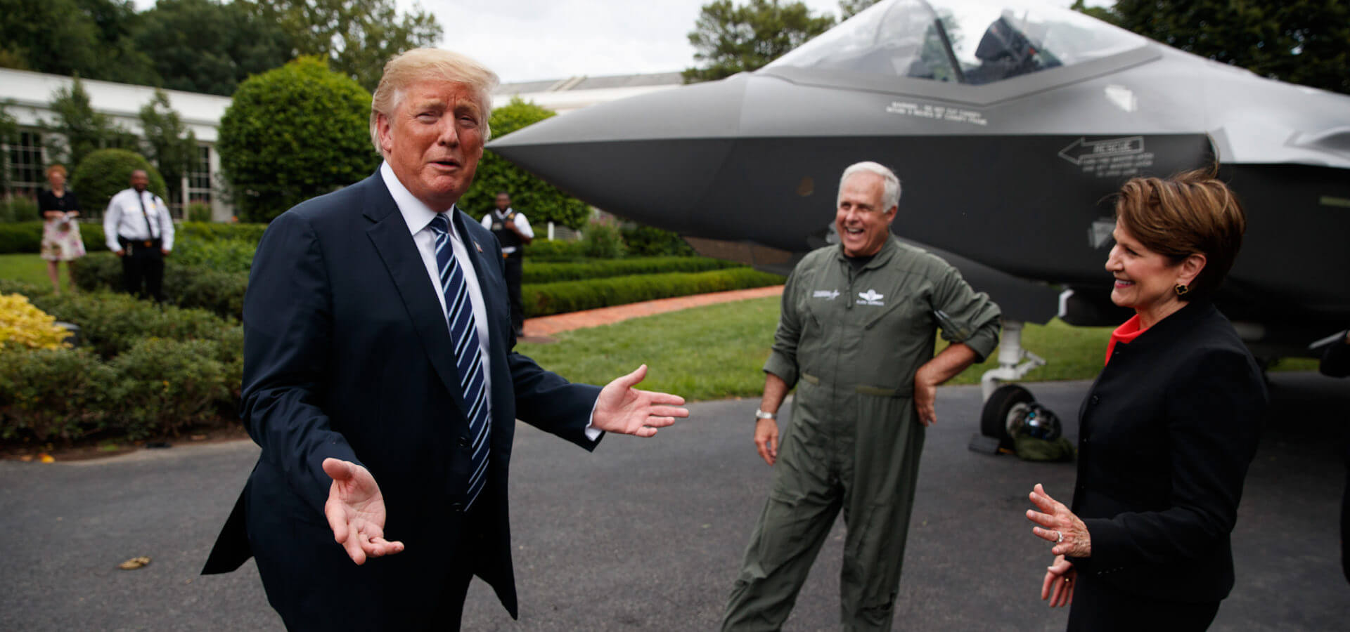 Donald Trump f-35 Lockheed Martin