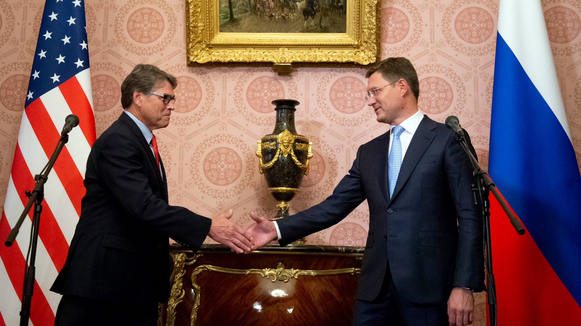 Rick Perry, Alexander Novak