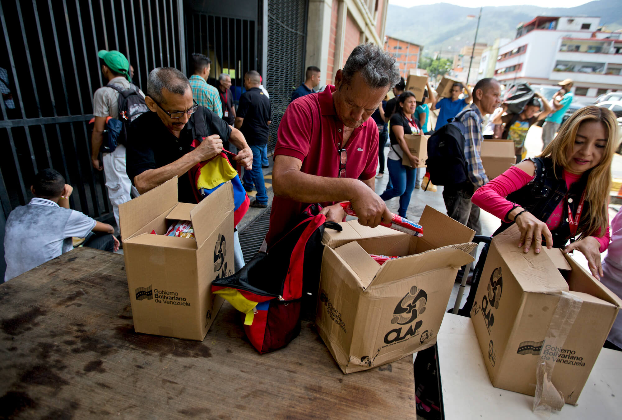 Venezuela sanciona el hambre