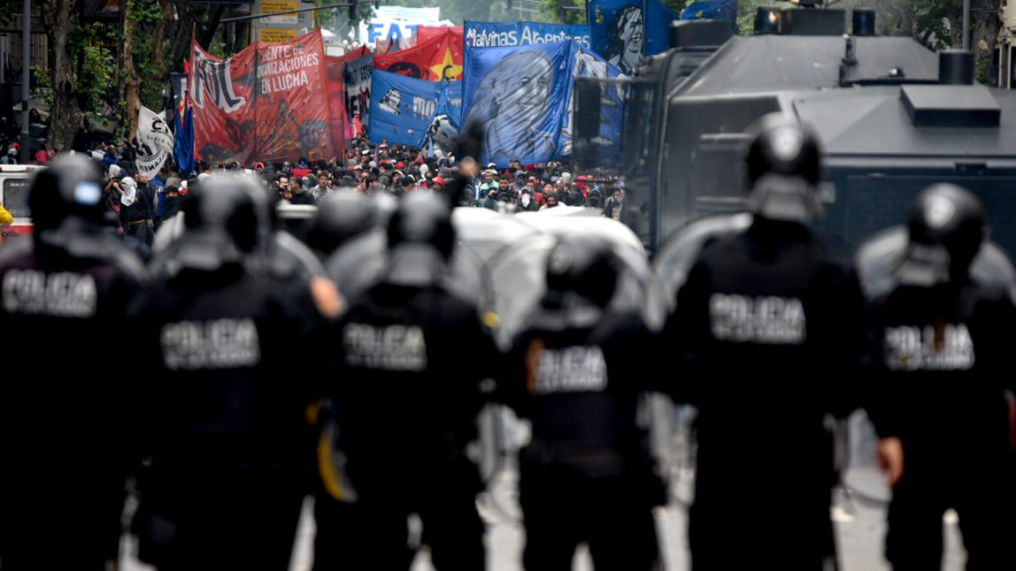 Argentina IMF Protests