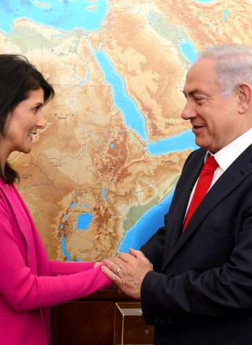 Nikki Haley | Benjamin Netanyahu