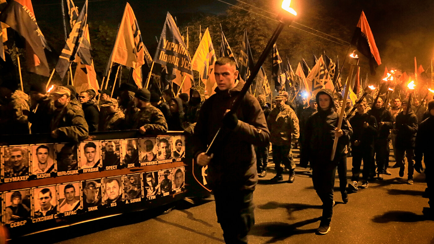 Nazi accountability crime war military fascism politics Ukraine