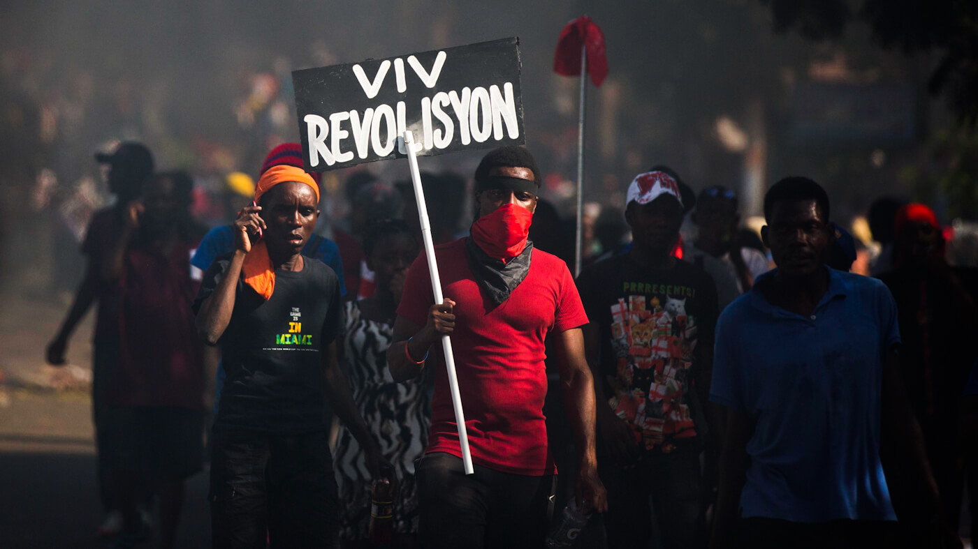 Haiti Protest Creole Revolution Petro Caribe