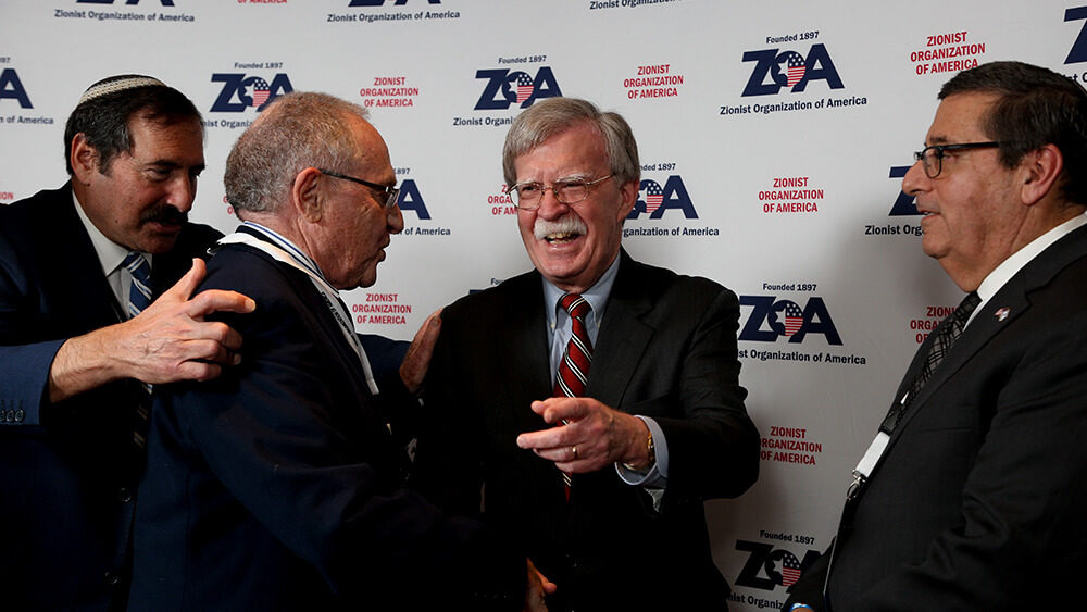 John Bolton Wins “Defender of Israel” Award from Zionist Lobby Group that Helped Appoint Him
