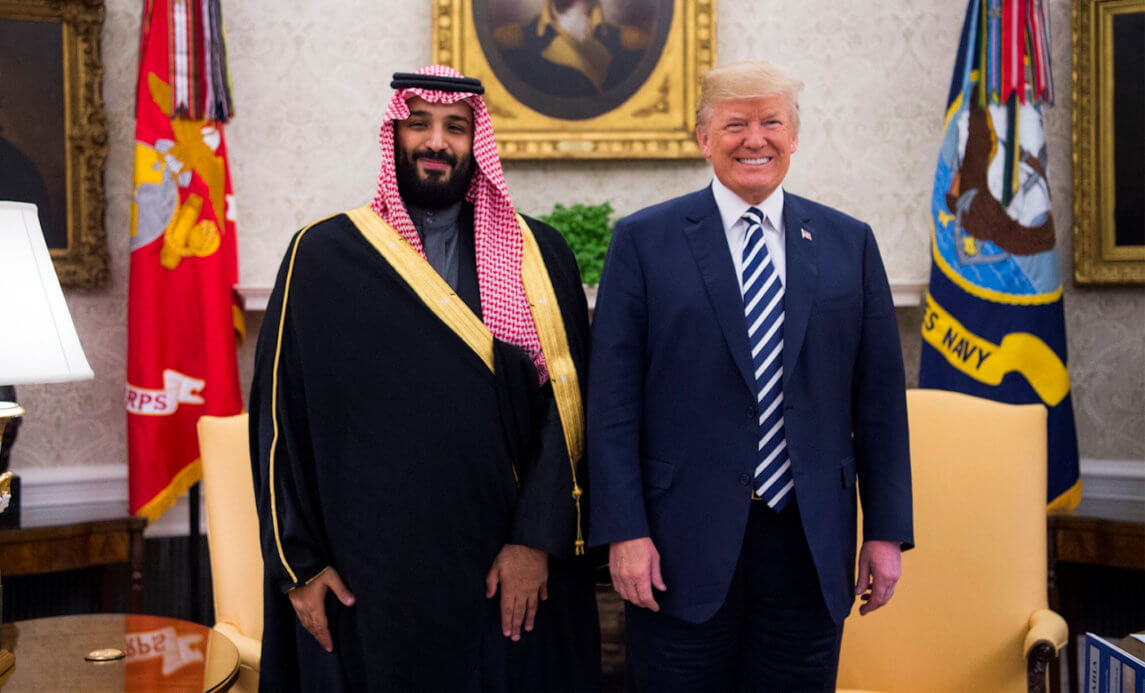 Trump Doesn’t “Condone” Saudi State-Sponsored Murder, He Hugs It