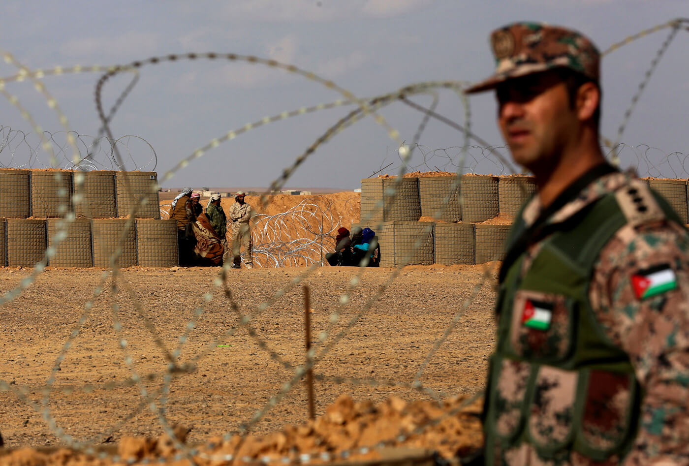 Rukban camp Syria Jordan