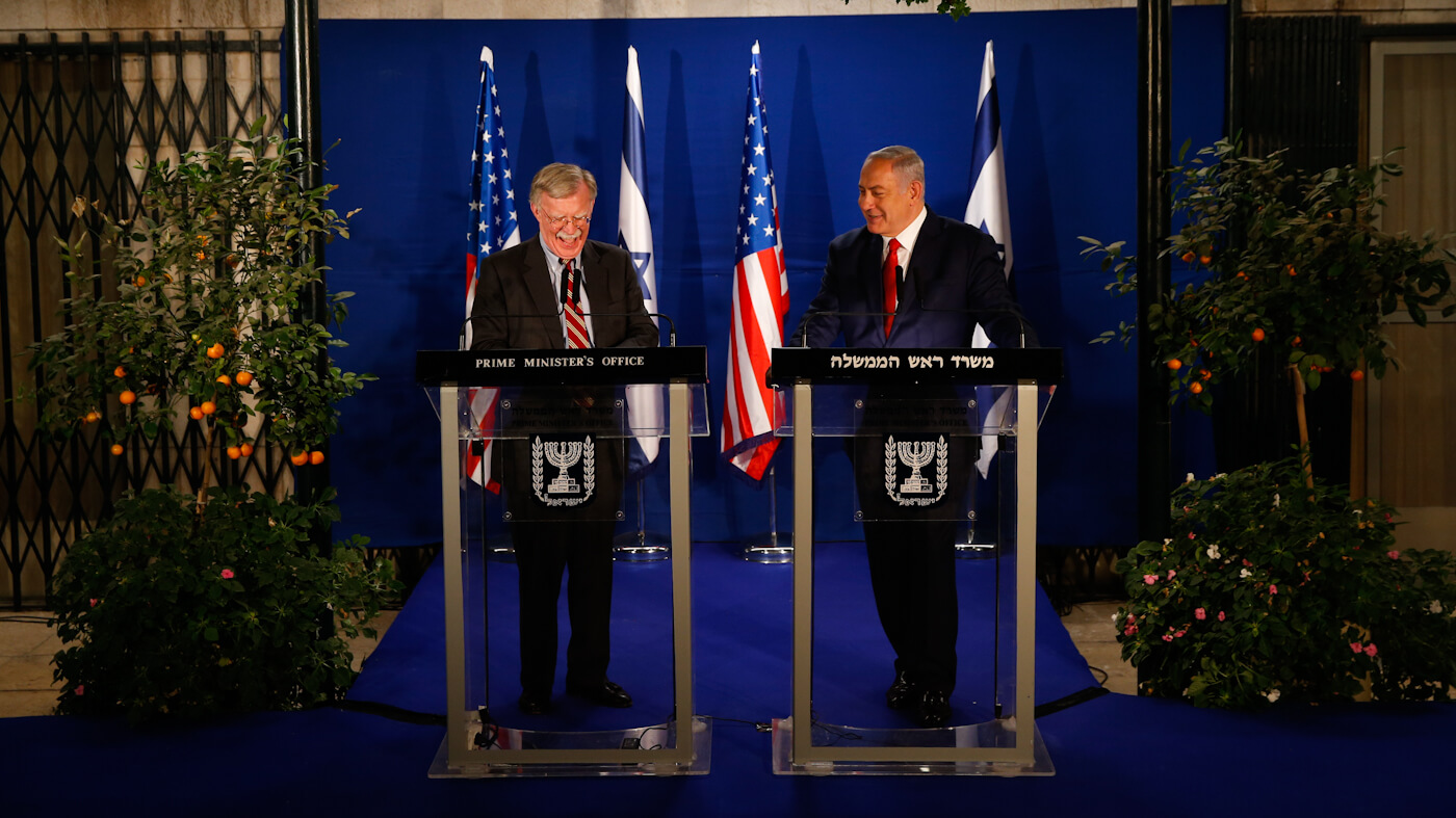 John Bolton | Benjamin Netanyahu