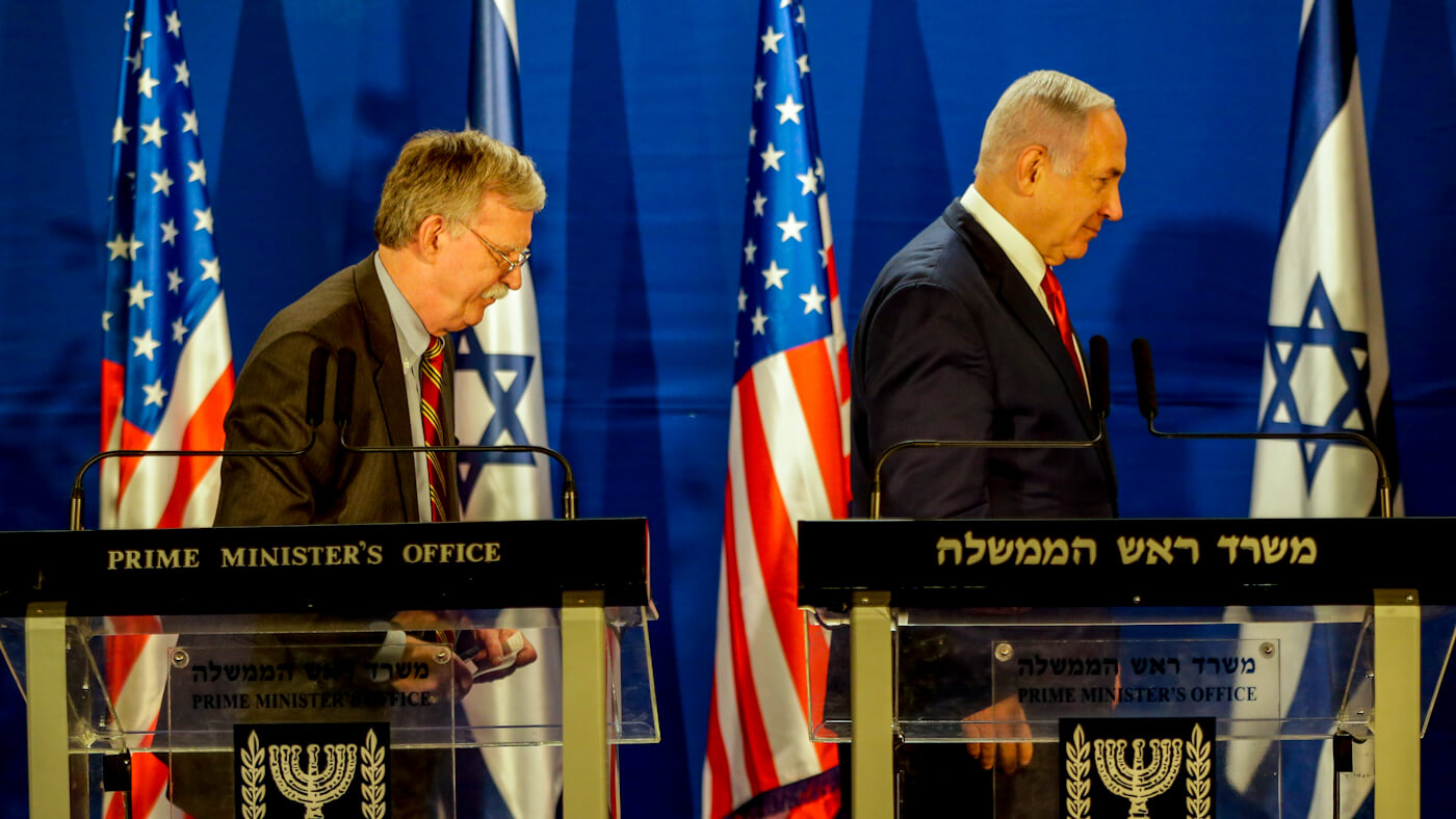 John Bolton | Benjamin Netanyahu