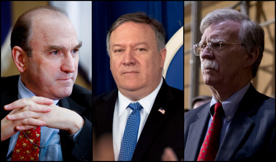 Donald Trump’s ‘Axis of Evil’: Pompeo, Bolton & Abrams
