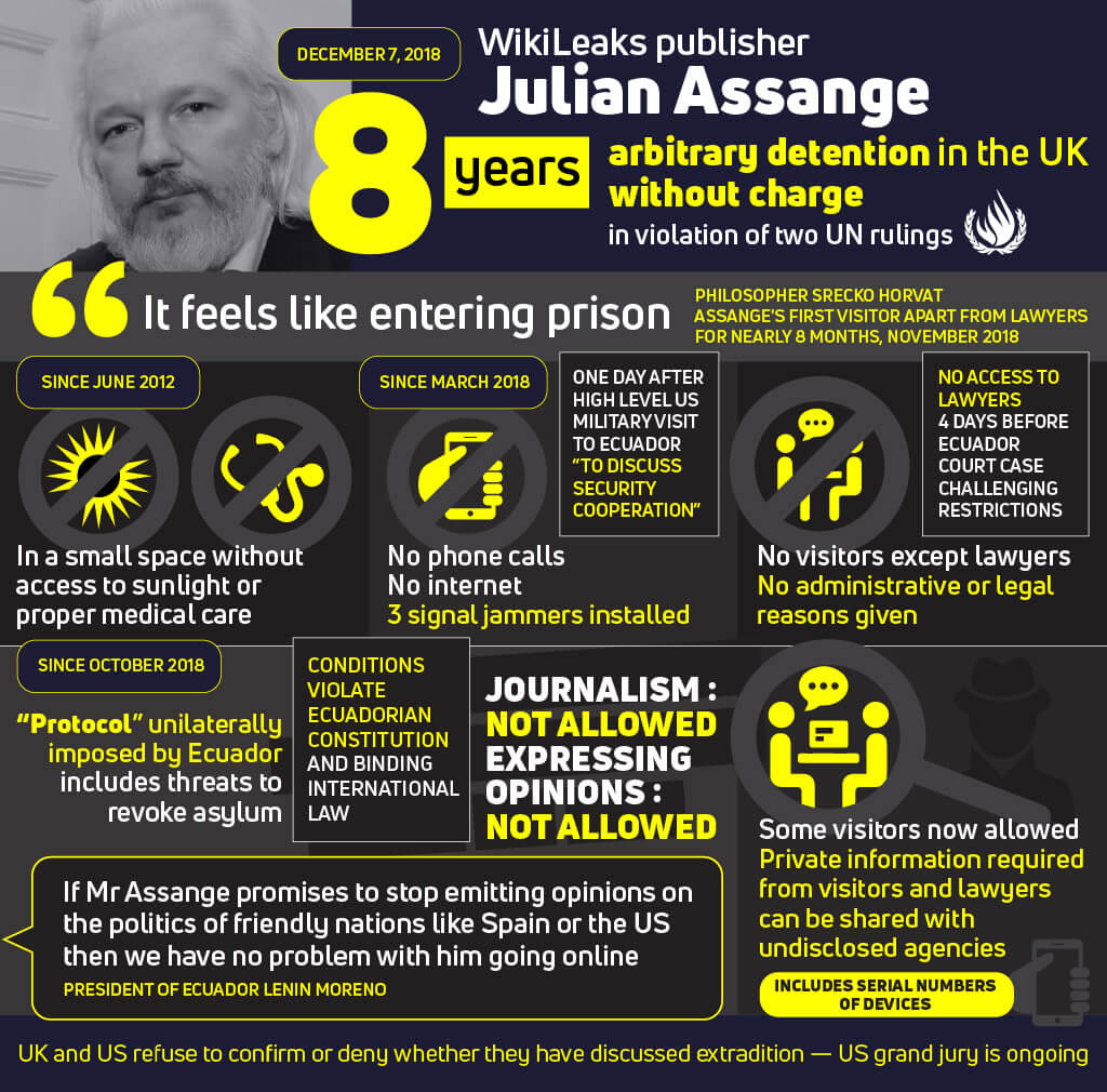Julian Assange | Wikileaks | Infographs
