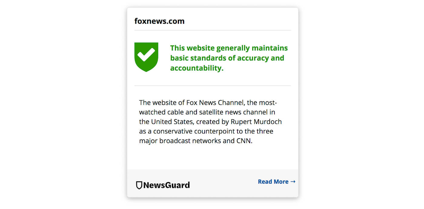Newsguard | Fox News
