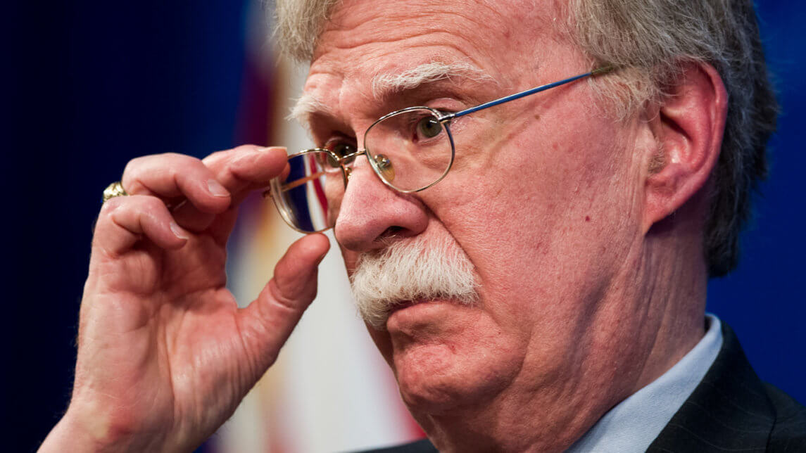 John Bolton Threatens Iran Over Debunked Pursuit of Nuclear Weapons