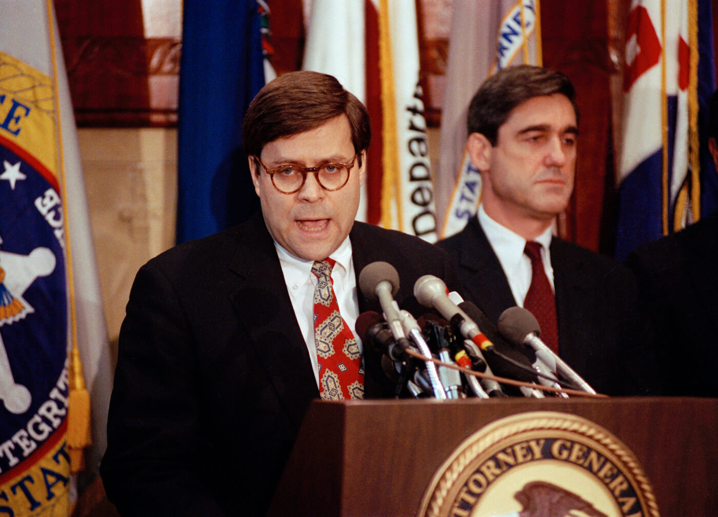 William P. Barr | Robert Mueller, Bob Mueller