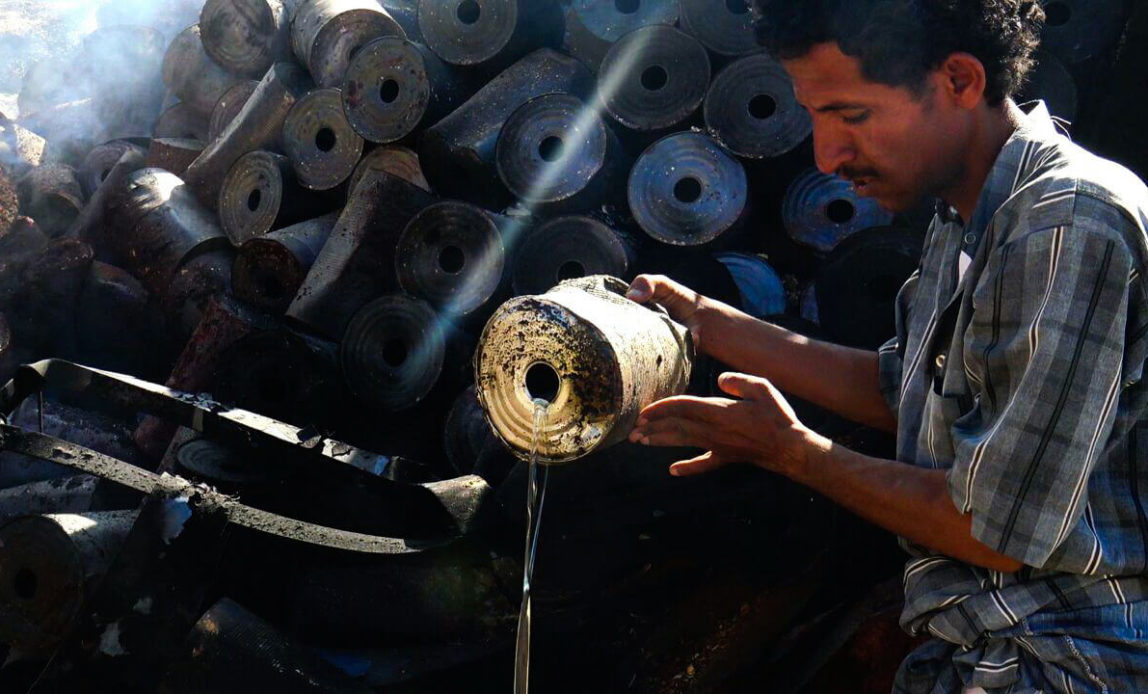 Saudi airstrike UN aid truck Yemen